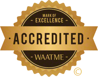 World Association of Addiction Treatment Mark of Excellence Accredited Seal